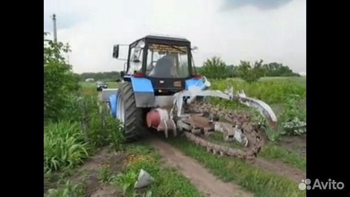 Копка рытьё траншей