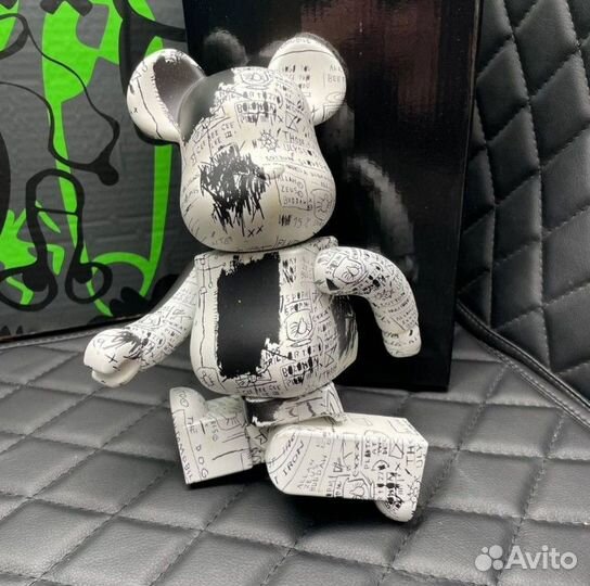 Игрушка Bearbrick Jean-Mishel Basquiat 28 см 400%