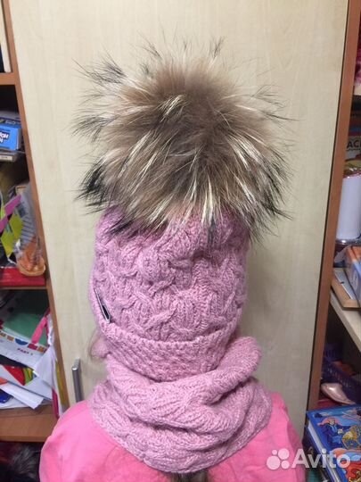 Шапка и снуд новый