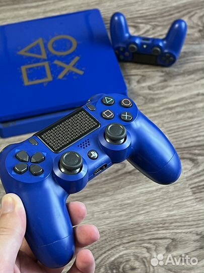 Ps4 slim 500gb Лимитед + много игр