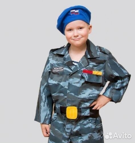 Детская военная форма для мальчика 140-152 Десант