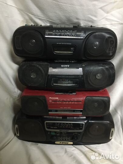 Магнитафоны sharp Panasonic Sony Цена за все