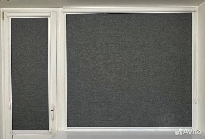 Кассетные рулонные шторы блэкаут