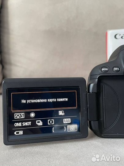 Фотоаппарат canon eos 650D