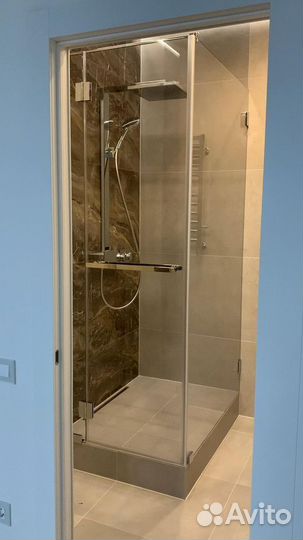 Душевые стеклянные ограждения с гарантией