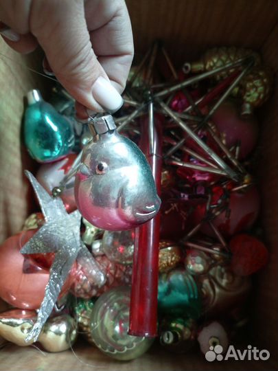 Ёлочные игрушки СССР