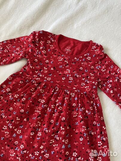 Платье хлопковое Baby Go 86 размер