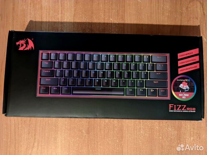 Механическая игровая клавиатура redragon Fizz K617