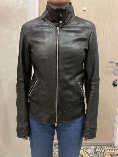 Кожанка женская