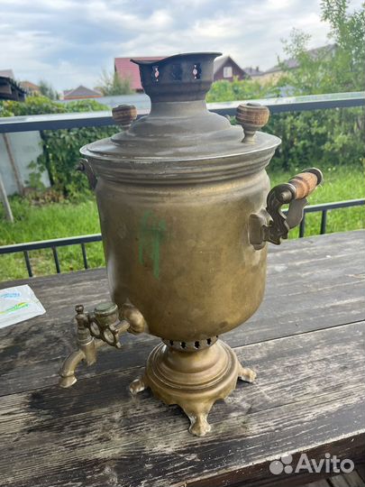 Самовар на дровах