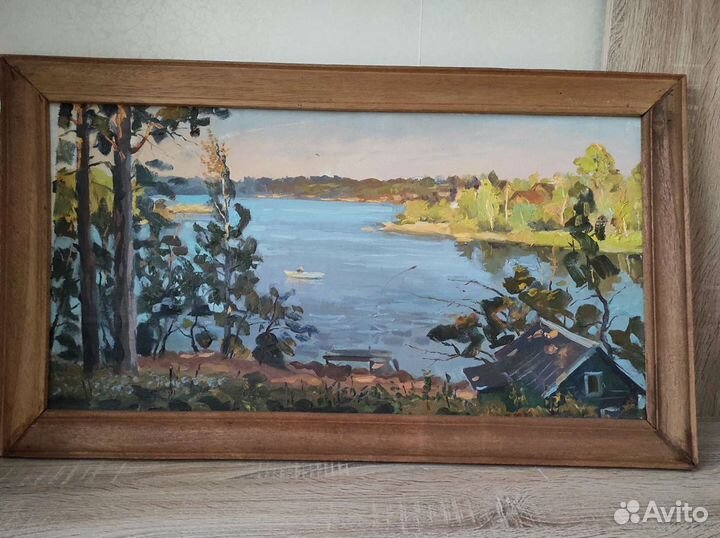 Картина маслом на холсте пейзаж