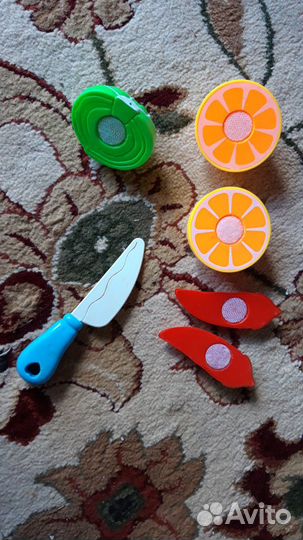 Фрукты, овощи на липучке