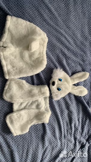 Новогодний костюм зайца для мальчика