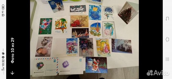 Открытки СССР по праздникам