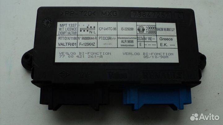 Другие эбу салона Renault Laguna 1.8 1998