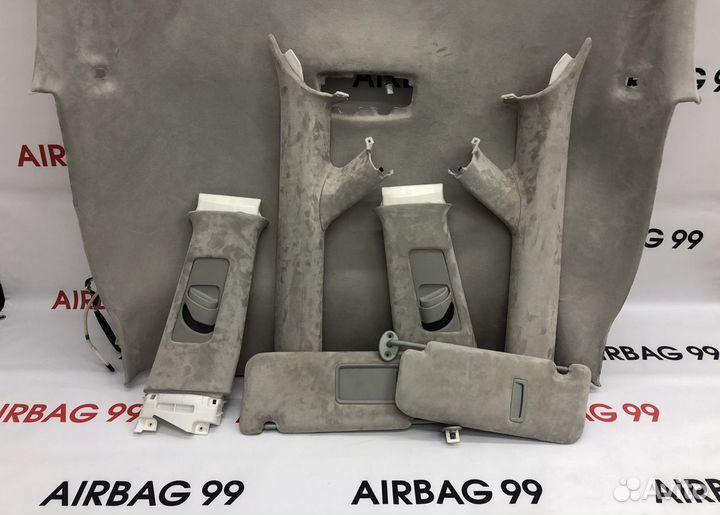 Перетяжка обшивки потолка Алькантара