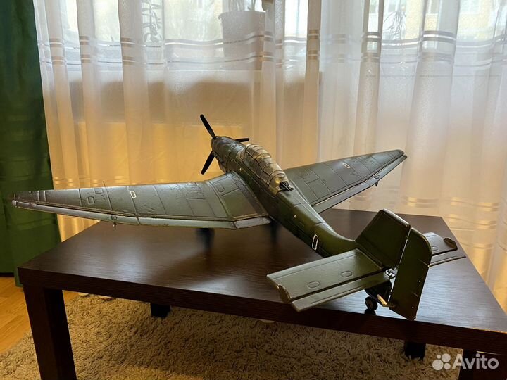 Радиоуправляемый самолет ju-87