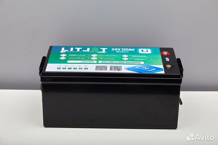 Тяговый литиевый аккумулятор lifepo4 24В 120Ач