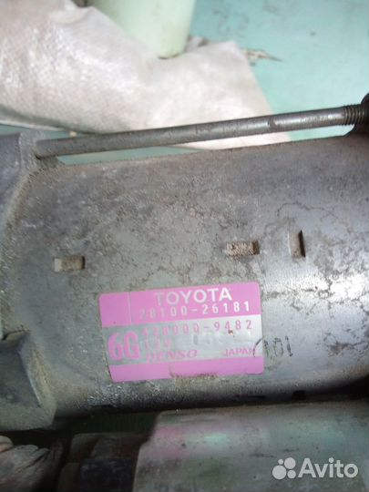 Стартер на tayota