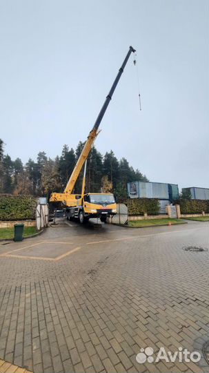 Аренда и услуги автокрана, 42 м, с гуськом 9 м