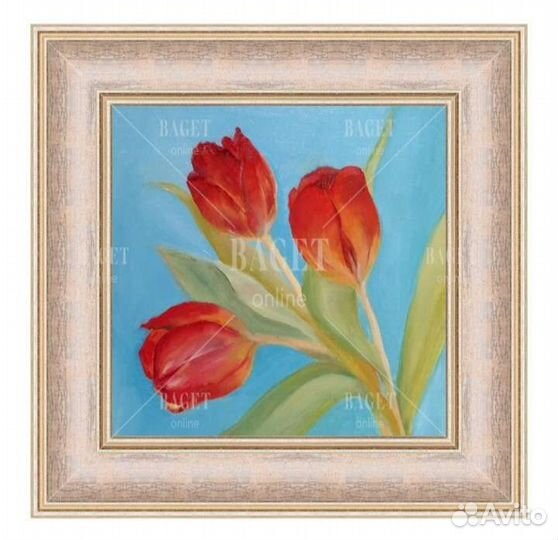 Картина маслом цветы