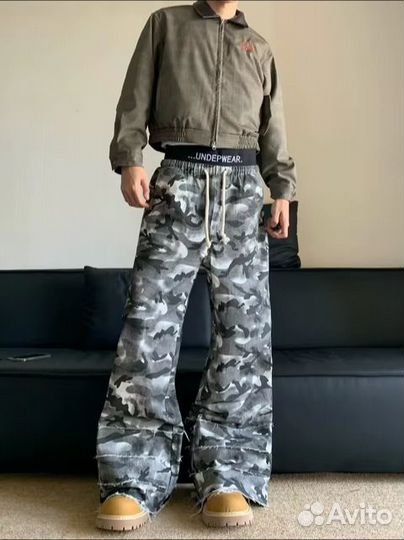 Camo Balenciaga pants штаны