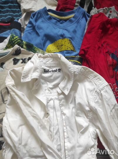 Одежда пакетом на мальчика 110 кофты футболки