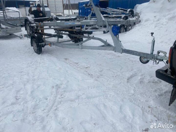 Лодочный прицеп от производителя мзса. Доставка