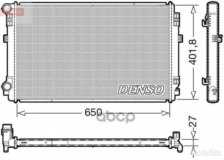 Радиатор DRM32048 Denso
