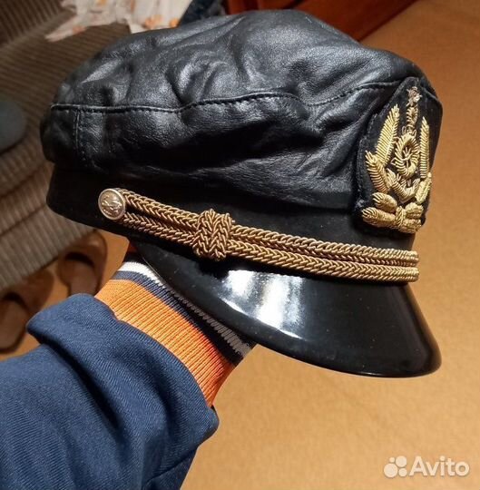 Фуражка. Морская. Капитана. ммф СССР. Раритет
