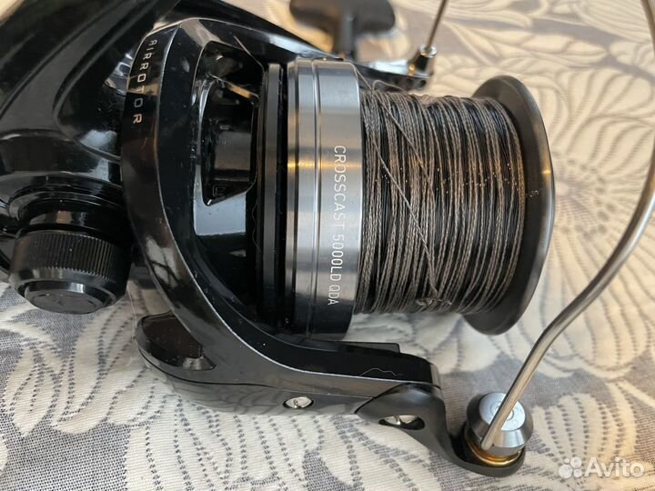 3x Daiwa black widow 5000lda + 1Crosscast 5000 QDA