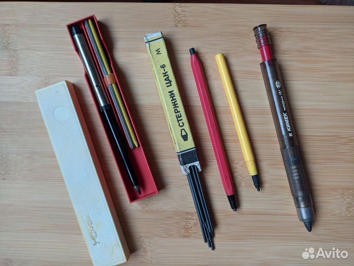 Кимек, ручки, карандаши ретро СССР