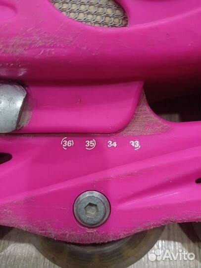 Роликовые коньки детские раздвижные