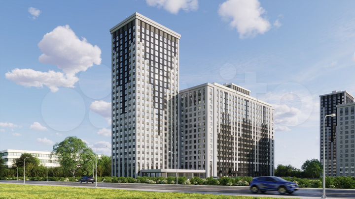 2-к. квартира, 38,1 м², 23/25 эт.