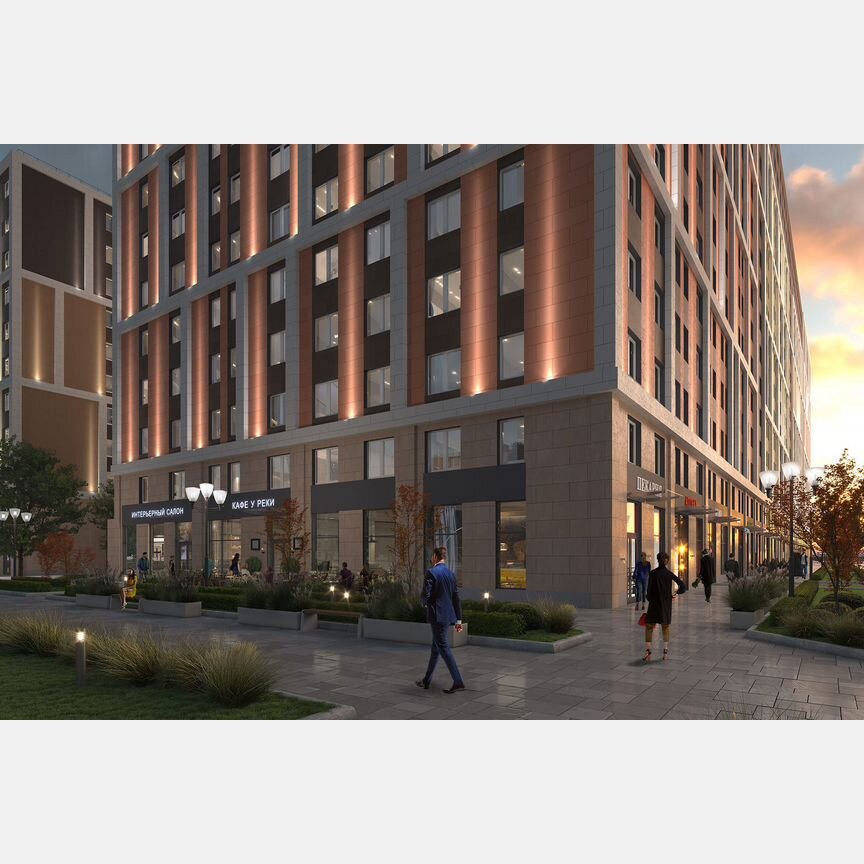 4-к. апартаменты, 108,4 м², 7/17 эт.