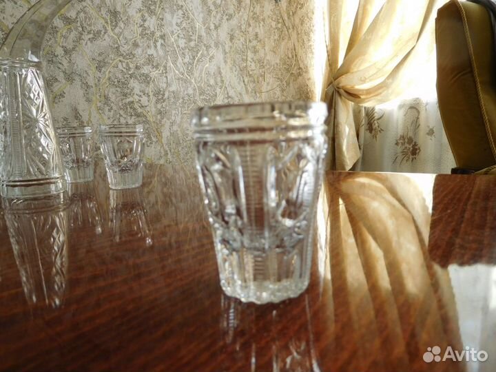 Хрустальный ликеро-водочный набор