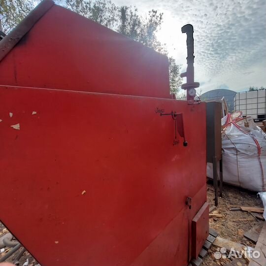 Твердотопливный котел длительного горения