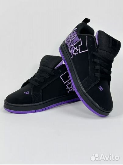 Кроссовки DC shoes court graffik black sabbath NEW