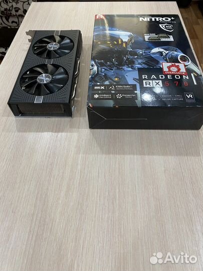 Sapphire AMD Radeon RX 570 nitro+ OC 8 Гб