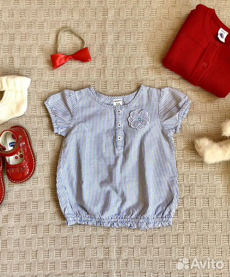 Блузка топ для девочки Carters