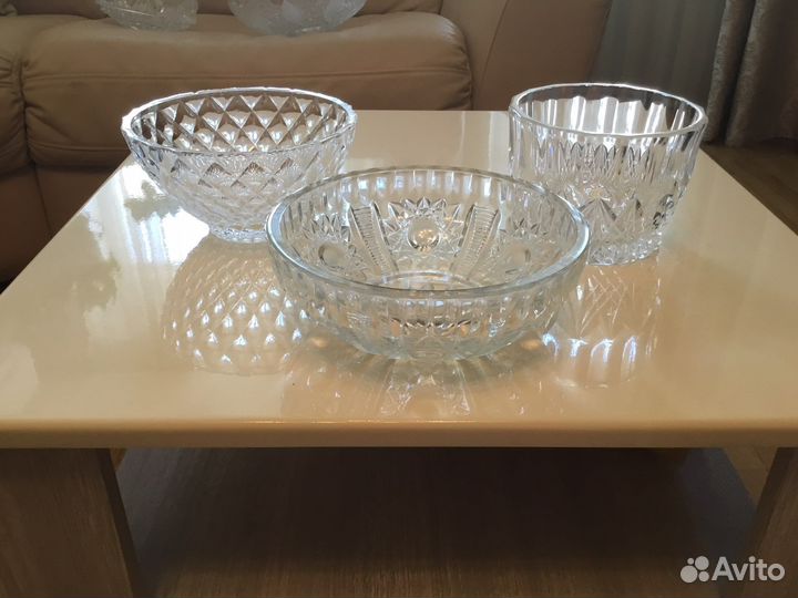 Хрустальная посуда СССР