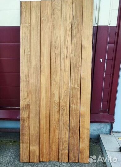 Доска для террасы из тика PLM-8843