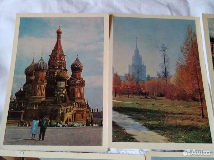 Набор открыток СССР Город-герой Москва 1968
