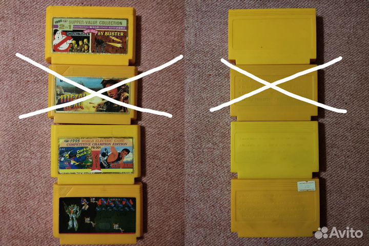 Картриджи для dendy 8 bit (часть 3)