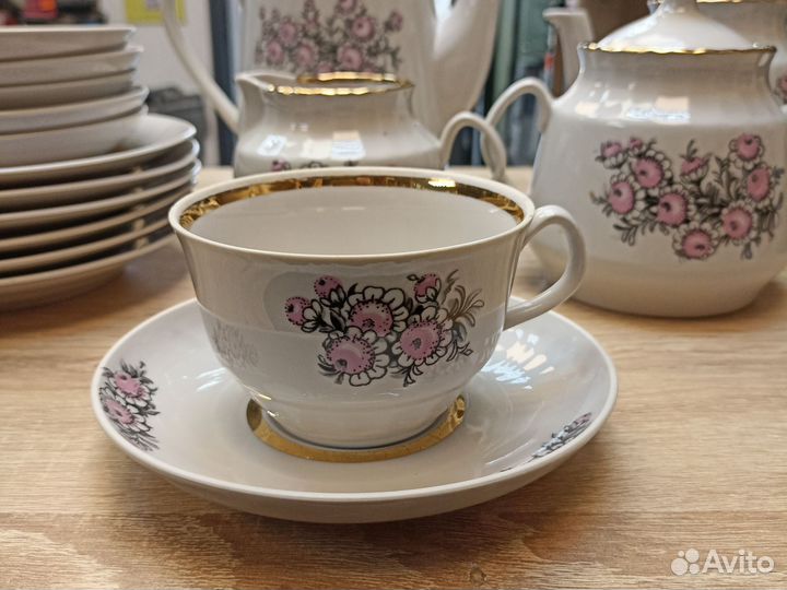 Сервиз чайный рижский фарфор