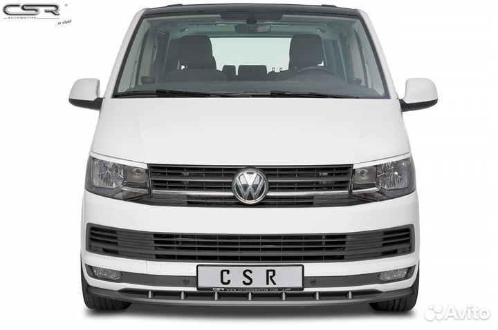 VW T6 15-19 Multivan Сплиттер глянцевый