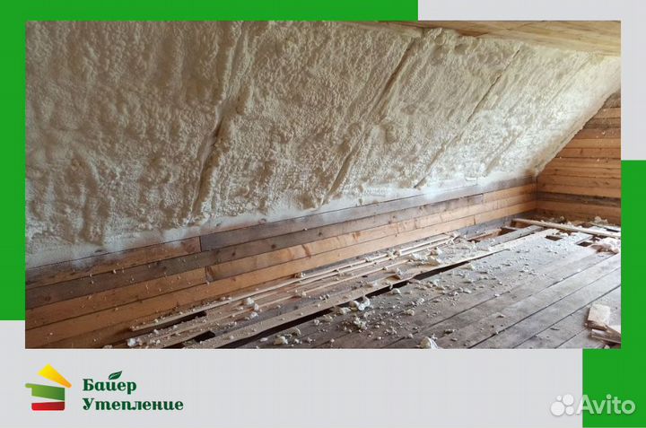 Утепление пенополиуретаном (ППУ)