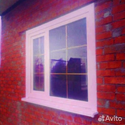 Пластиковое окно новое с установкой