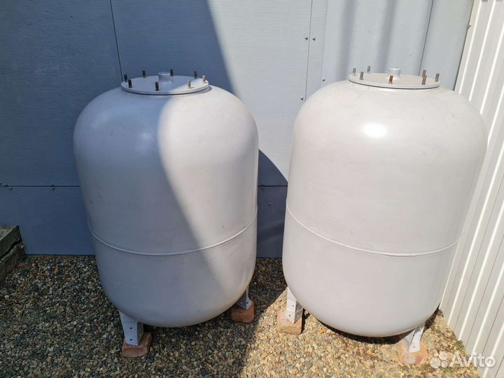 Емкости металлические бу 0,37м