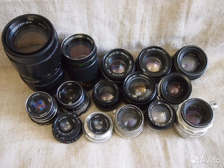 Фото объективы СССР